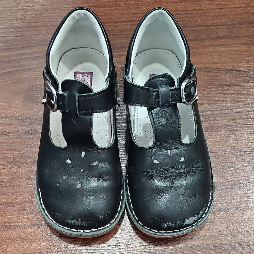 L'Amour Black Dress Shoes for Kids